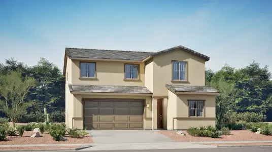 New construction Single-Family house 17207 S Paseo Moyo, Sahuarita, AZ 85629 plan Muir - image