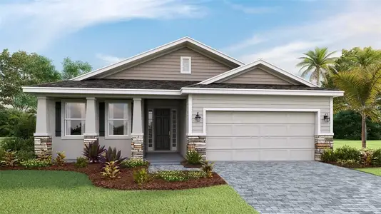 New construction Single-Family house 18241 Beach Ranch Ter, Lakewood Ranch, FL 34211 plan Laurel - image