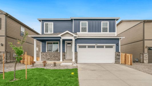 New construction Single-Family house 14020 Alpine Phlox Ln, Parker, CO 80134 plan Pendleton - image
