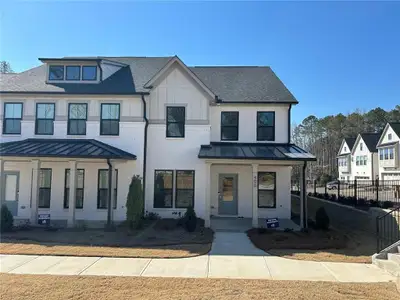 New construction Townhouse house 400 Renwood Trl, Johns Creek, GA 30097 null- photo 0