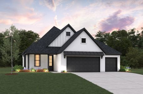 New construction Single-Family house 6906 Ivory Sedge Trl, Richmond, TX 77469 plan Hickory - image