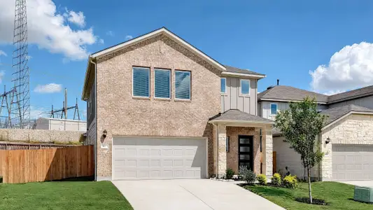 New construction Single-Family house 211 Mad Pupper Dr, Buda, TX 78610 plan Merlin - image