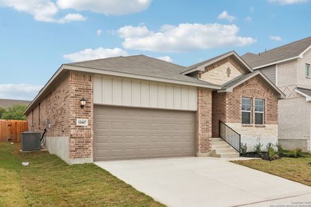 New construction Single-Family house 11447 Feather Vale Blank, San Antonio, TX 78254 plan The Preston (C403) - image