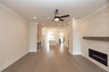 New construction Townhouse house 530 Fisher Dr, Unit 45, Alpharetta, GA 30009 The Chamberlain- photo 20 20