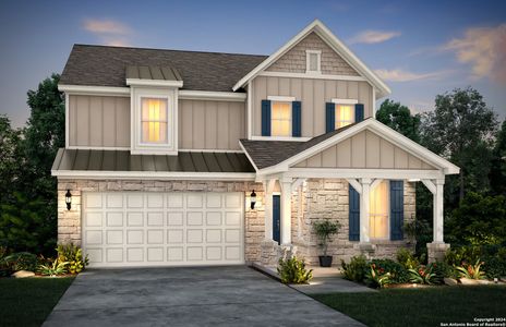 New construction Single-Family house 4831 Conch Shell, San Antonio, TX 78245 Lochridge- photo 0