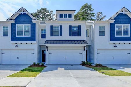 New construction Townhouse house 2488 Honey Way, Conyers, GA 30013 Redland- photo 0