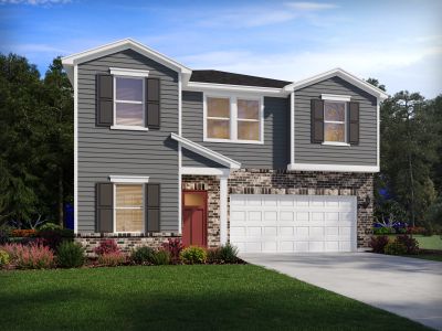 New construction Single-Family house 5962 Fallowfield Ln, Raleigh, NC 27616 plan Adams - image