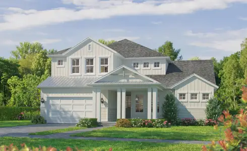 New construction Single-Family house 5528 Settlers Ridge Ct, Jacksonville, FL 32224 plan Palos Verdes - image