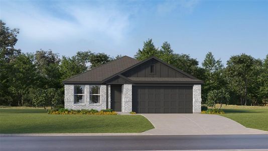 New construction Single-Family house 1332 Blazin Bronco Trl, Fort Worth, TX 76052 plan Ramsey - image