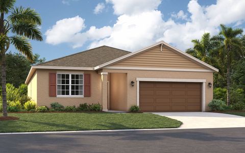 New construction Single-Family house 3724 Dusty Miller Pl, Lake Hamilton, FL 33851 plan The Seaton - image 2