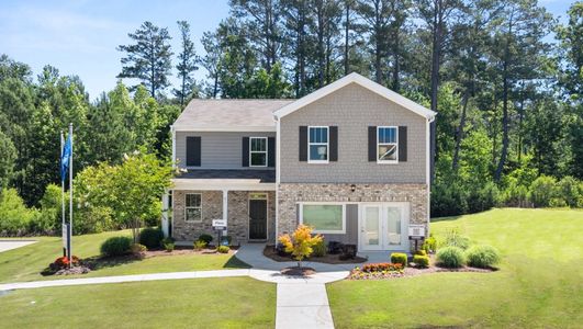 New construction Single-Family house 61 Creekview Wy, Dallas, GA 30132 plan Flora - image