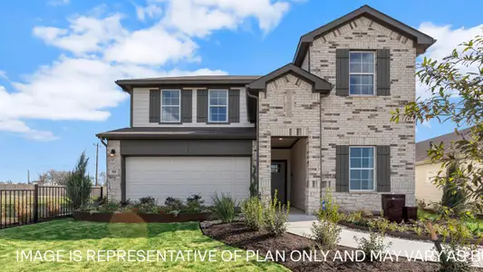New construction Single-Family house 25716 Jasmine Sprig Ln, Elgin, TX 78621 plan The Mitchell - image