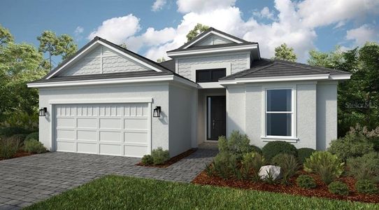 New construction Single-Family house 7825 Coral Sea Ln, Palmetto, FL 34221 plan Lazio II - image
