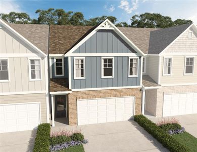 New construction Townhouse house 109 Stanchion Drive, Union City, GA 30291 - photo 0