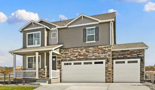 New construction Single-Family house 13960 Garnet Dr, Mead, CO 80504 plan Holcombe - image