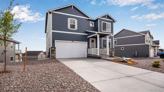 New construction Single-Family house 9875 Ceylon Ct, Commerce City, CO 80022 plan HOLCOMBE - image