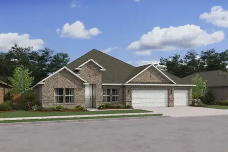 New construction Single-Family house 109 Roebuck Ln, New Waverly, TX 77358 plan Geneva - image
