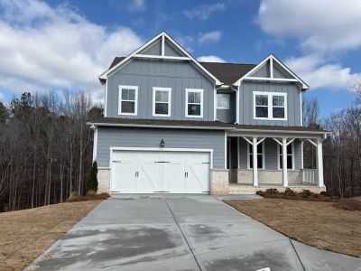 New construction Single-Family house 109 Laurelwood Ln, Dallas, GA 30157 The Willow B- Unfinished Basem- photo 0