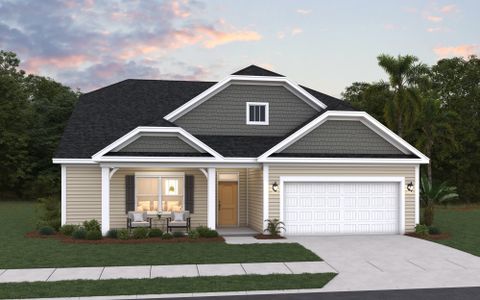 New construction Single-Family house 116 Furnies Pl, Loris, SC 29569 plan Calabash - Single Family Homes - image