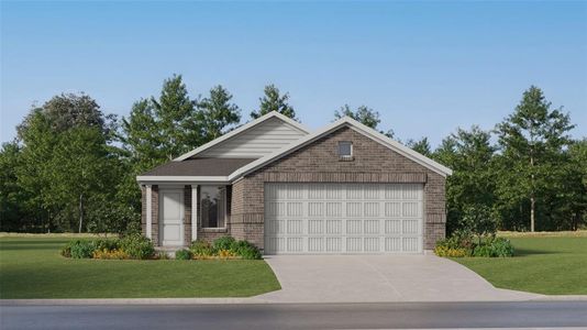 New construction Single-Family house 26919 Yellow Corydalis Dr, Katy, TX 77493 Beckman- photo 0