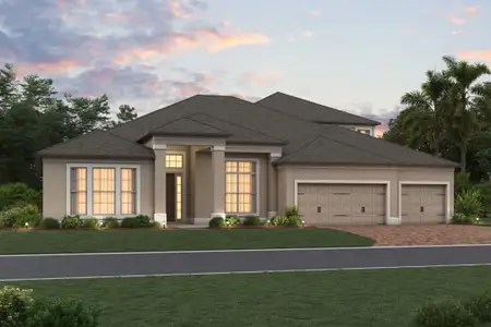 New construction Single-Family house 2544 Hawks Overlook Pl, Oviedo, FL 32765 plan San Marino II Fl - image