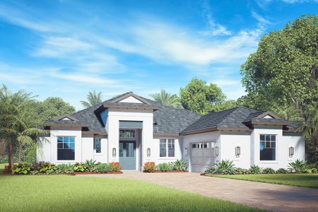 New construction Single-Family house 2268 Grand Harbor Reserve Sq, Vero Beach, FL 32967 plan Olympia - image