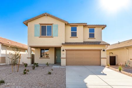 New construction Single-Family house 7499 E Sweet Honey Lane, San Tan Valley, AZ 85143 Aspen- photo 0