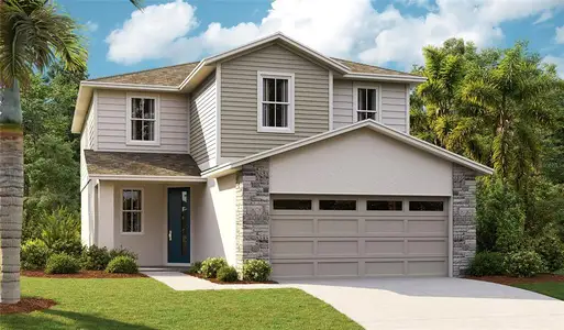 New construction Single-Family house 5309 Spring Maiden Cir, Apollo Beach, FL 33572 - image