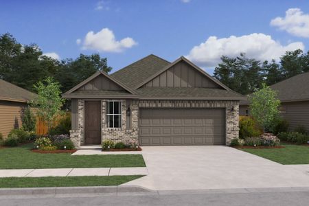 New construction Single-Family house 725 Sunflower Trail, Sherman, TX 75092 Blueberry Ash- photo 0