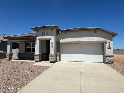 New construction Single-Family house 18348 W Gray Fox Trl, Wittmann, AZ 85361 Cali- photo 0