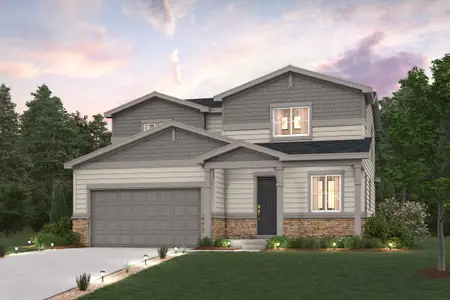 New construction Single-Family house 4333 Kingsbarns Dr, Elizabeth, CO 80107 plan Ontario - image