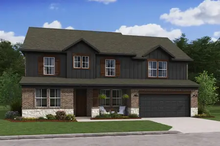 New construction Single-Family house 126 Roebuck Ln, New Waverly, TX 77358 plan Malmo - image