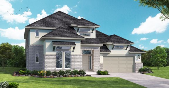 New construction Single-Family house 18607 Valencia Tangelo St, Manvel, TX 77578 plan Murchison - image