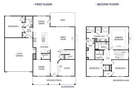 New construction Single-Family house 97 Boggs Rd, Williamston, SC 29697 plan (SC)Jackson A 2 Front Entry - image 5
