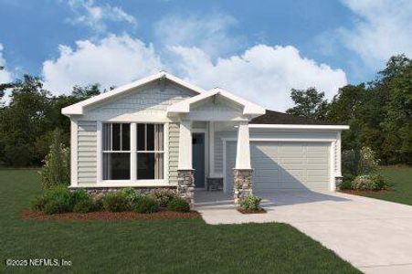 New construction Single-Family house 504 Juniper Hills Dr, St. Johns, FL 32259 Antigua- photo 1 1