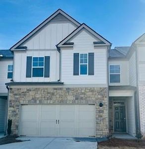 New construction Townhouse house 2458 Bayberry St, Acworth, GA 30101 Stratford - photo 16 16