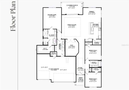 LV70 Chantilly Southern Tradition Floor Plan