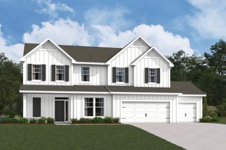 New construction Single-Family house 230 Amber Glen Dr, Locust, NC 28097 plan Patterson - image