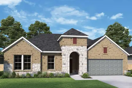 New construction Single-Family house 265 Pine Bark Dr, Buda, TX 78610 plan The Carrington - image