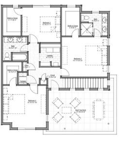 New construction Townhouse house 3550 Uinta St, Denver, CO 80238 plan Oak - image