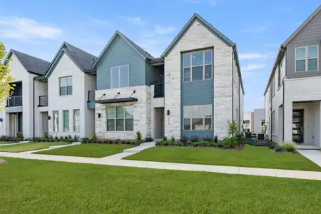 New construction Townhouse house 2543 Brunswick Way, Allen, TX 75013 plan Rutherford - image