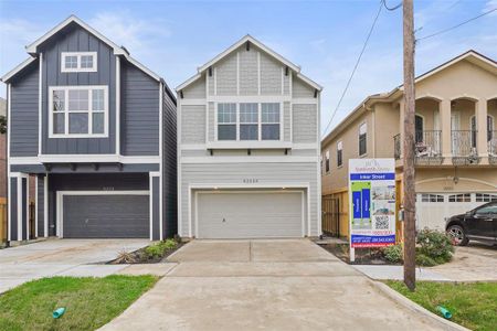 New construction Single-Family house 5223 Inker Street, Unit A, Houston, TX 77007 Bordeaux- photo 0