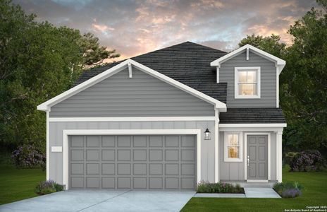 New construction Single-Family house 415 White Heron Wy, Marion, TX 78124 - image