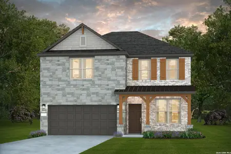 New construction Single-Family house 11527 Duano Cyn, San Antonio, TX 78254 - image