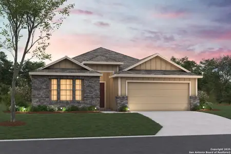 New construction Single-Family house 8667 Rucker Pond Trl, San Antonio, TX 78252 plan Pizarro - 40' Smart Series - image