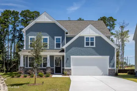 New construction Single-Family house 1121 Osprey Reserve, Unit 3, Leland, NC 28451 plan Brooks - image