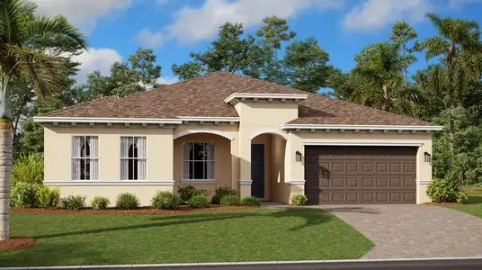 New construction Single-Family house 4099 Eastminster Rd, Davenport, FL 33837 plan Riviera - image