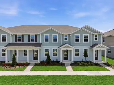 New construction Townhouse house 10027 Gazebo Aly, Orlando, FL 32832 plan Catalina - image