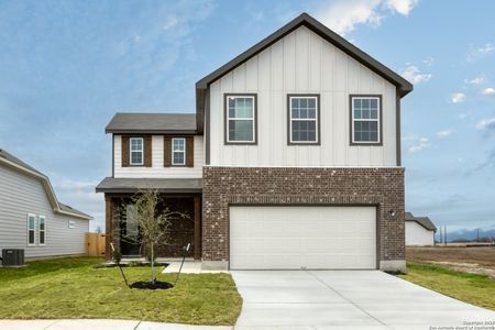 New construction Single-Family house 7117 Lower Vw, San Antonio, TX 78252 Knox- photo 0