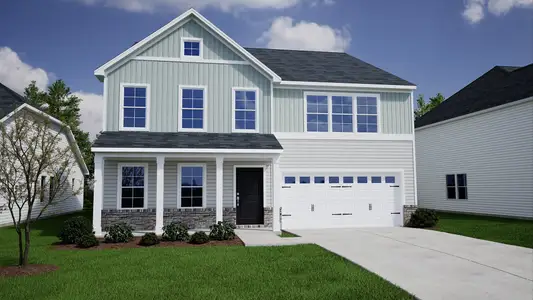 New construction Single-Family house 5826 Latigo Ct, Clemmons, NC 27012 plan Warren - image